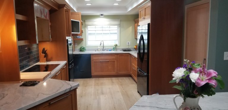 completely new kitchen