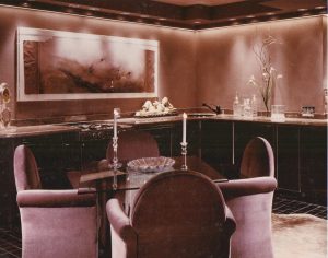 kitchen and dining view