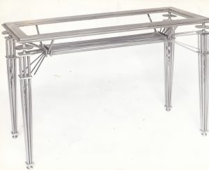 steel table