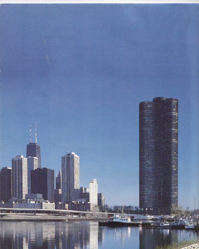 Lake Point Tower, Lake Michigan