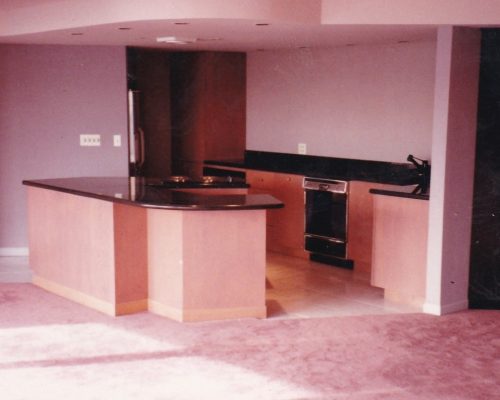 open kitchen remodel